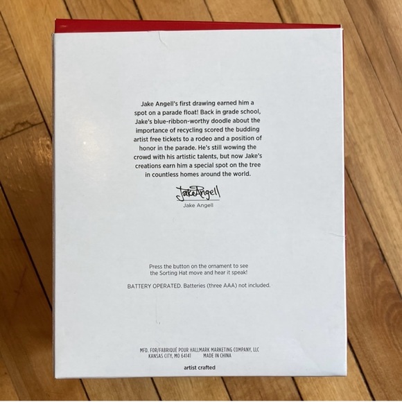 Hallmark Keepsake Harry Potter Wizarding World Sorting Hat Ornament Christmas - Picture 6 of 8